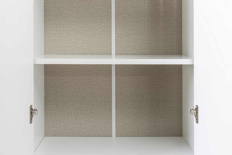 Olyros Förvaringsmöbel 127x190 cm - Vit - Hus & renovering - Kök & bad - Kök & tvättstuga