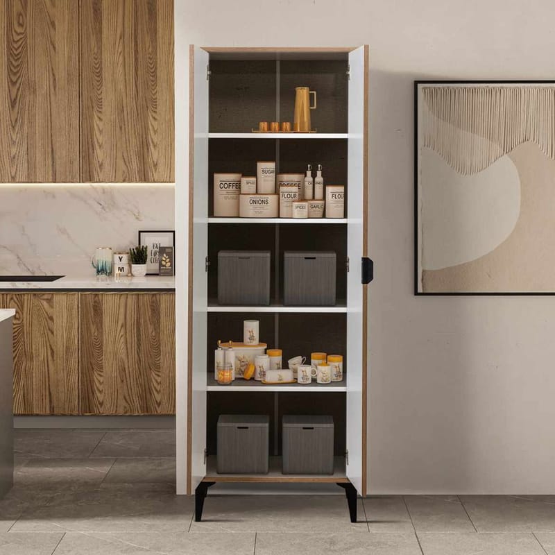 Olyros Garderob 65x190 cm - Vit - Hus & renovering - Kök & bad - Kök & tvättstuga