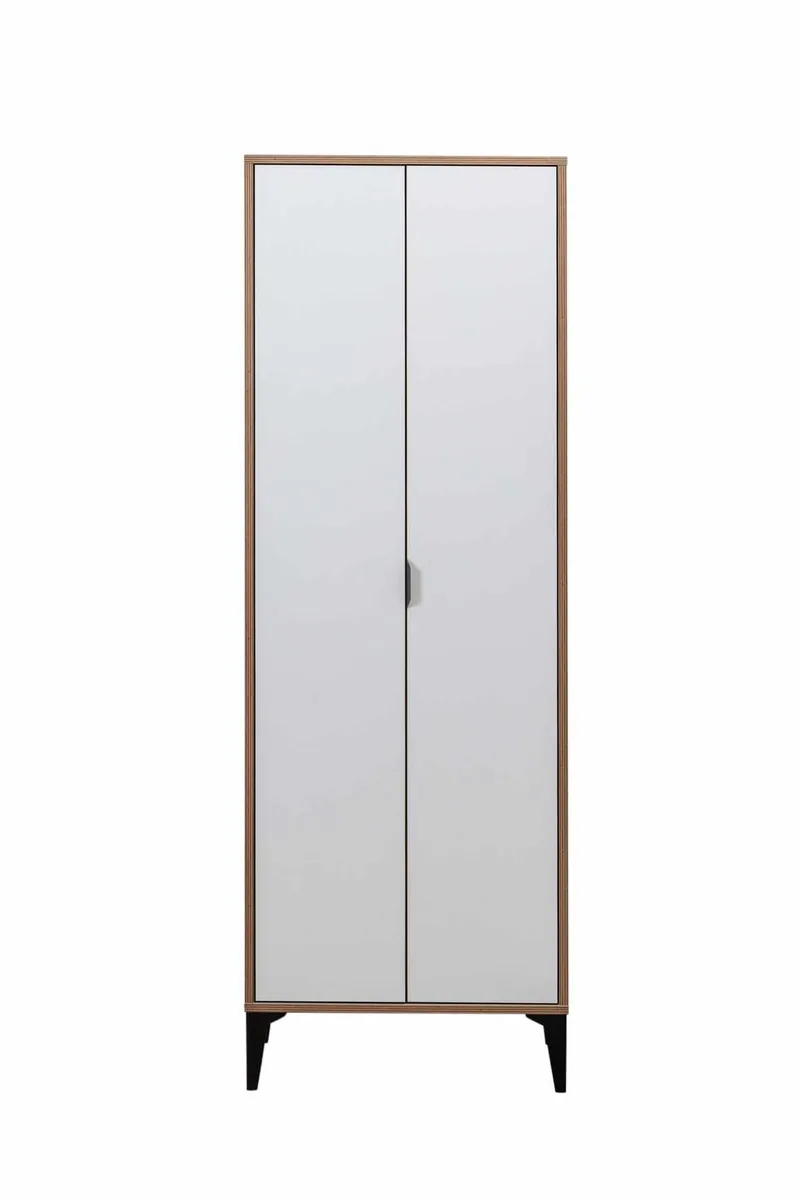 Olyros Garderob 65x190 cm, Vit