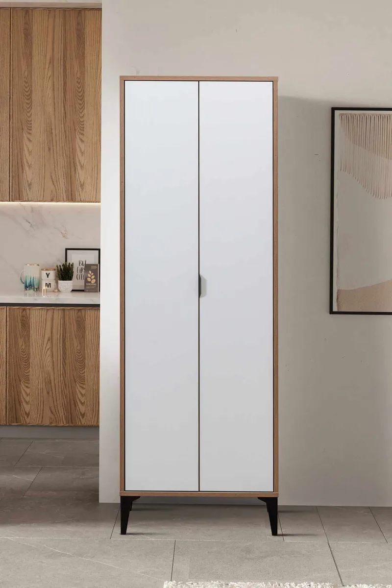 Olyros Garderob 65x190 cm - Vit - Hus & renovering - Kök & bad - Kök & tvättstuga