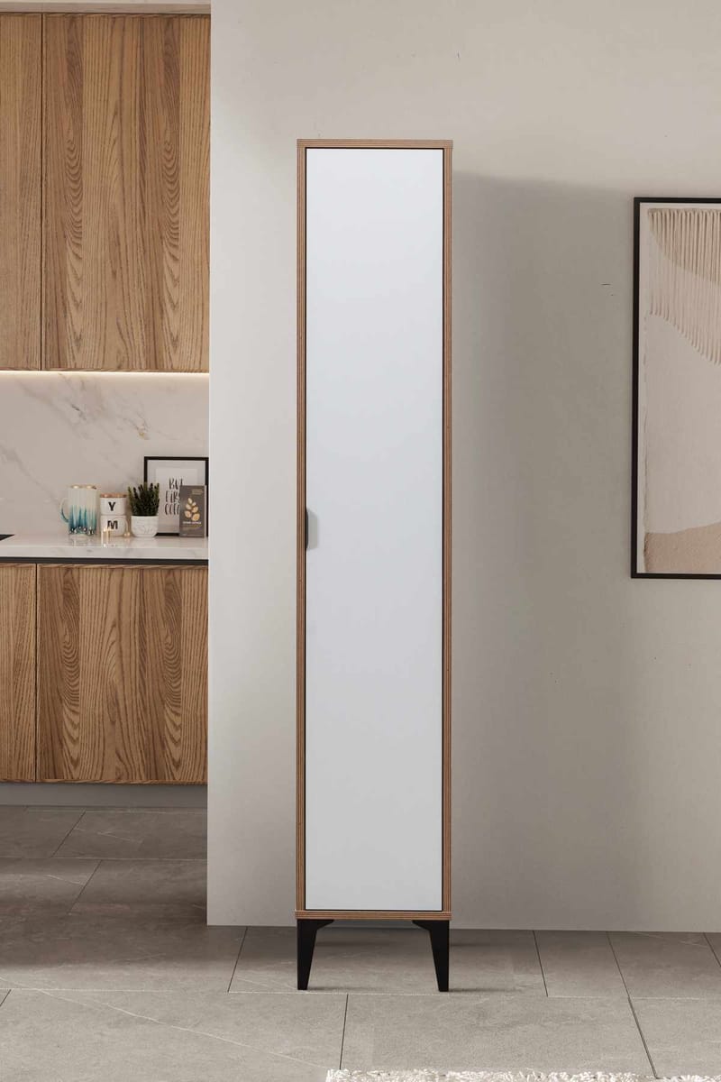 Olyros Högskåp 35x190 cm - Vit - Hus & renovering - Kök & bad - Kök & tvättstuga