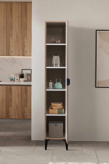 Olyros Högskåp 35x190 cm - Vit - Hus & renovering - Kök & bad - Kök & tvättstuga