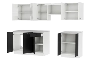 Omega Köksmöbelset - Vit|Svart - Hus & renovering - Kök & bad - Kök & tvättstuga - Köksmöbler