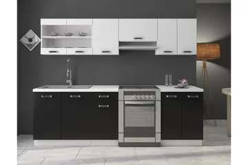 Omega Köksmöbelset - Vit|Svart - Hus & renovering - Kök & bad - Kök & tvättstuga - Köksmöbler