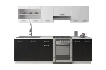 Omega Köksmöbelset - Vit|Svart - Hus & renovering - Kök & bad - Kök & tvättstuga - Köksmöbler