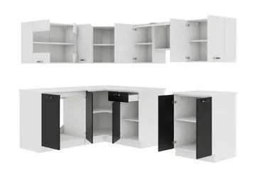 Omega Köksmöbelset - Vit|Svart - Hus & renovering - Kök & bad - Kök & tvättstuga - Köksmöbler