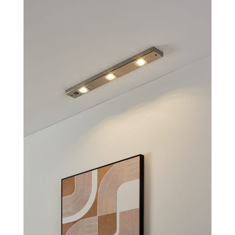 Skåplampa Kob - Matt nickel - Hus & renovering - Kök & bad - Kök & tvättstuga - Köksbelysning