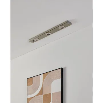 Skåplampa Kob - Matt nickel - Hus & renovering - Kök & bad - Kök & tvättstuga - Köksbelysning