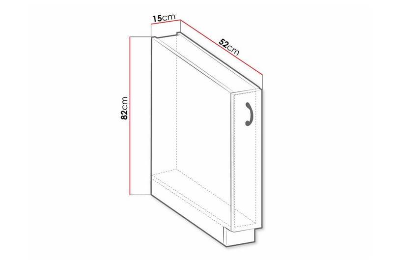 Templemore Köksskåp 15 cm - Hus & renovering - Kök & bad - Kök & tvättstuga