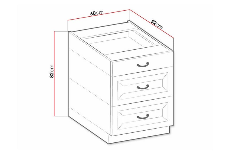 Templemore Köksskåp 60 cm - Hus & renovering - Kök & bad - Kök & tvättstuga