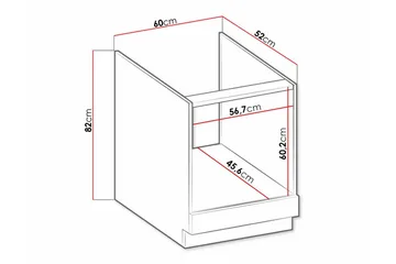 Templemore Köksskåp 60 cm - Hus & renovering - Kök & bad - Kök & tvättstuga