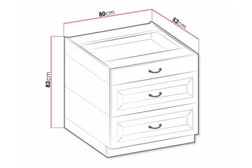 Templemore Köksskåp 80 cm - Hus & renovering - Kök & bad - Kök & tvättstuga