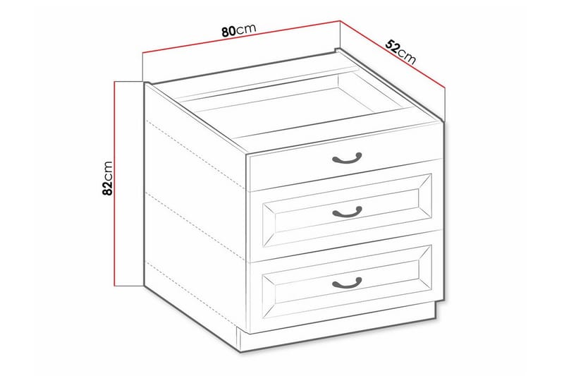 Templemore Köksskåp 80 cm - Hus & renovering - Kök & bad - Kök & tvättstuga