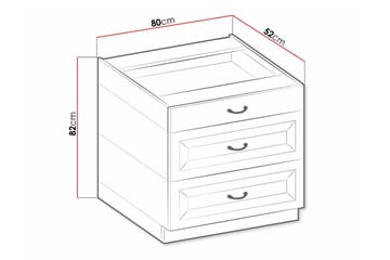 Templemore Köksskåp 80 cm - Hus & renovering - Kök & bad - Kök & tvättstuga
