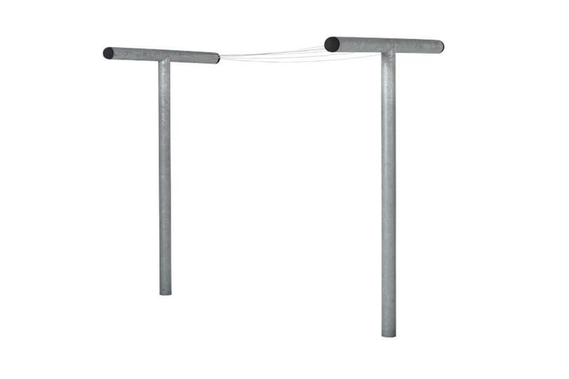 PLUS Pipe Torkställning 130x520x200 cm - Trädgård & spabad - Utemiljö