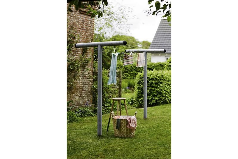 PLUS Pipe Torkställning 130x520x200 cm - Trädgård & spabad - Utemiljö