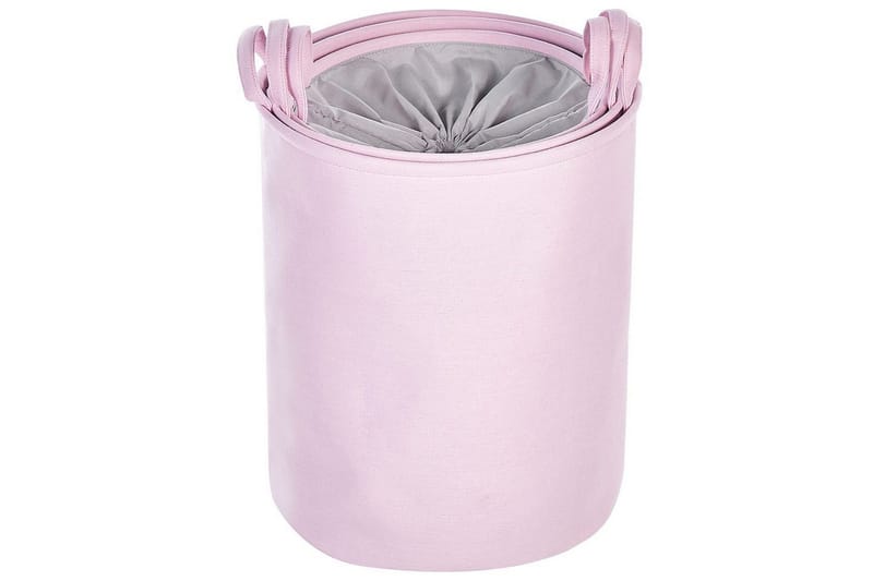 Tvättkorgar Archa set om 3 Rosa/grå - Rosa/grå - Hus & renovering - Kök & bad - Kök & tvättstuga - Tork & tvättillbehör