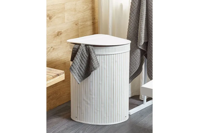 Tvättkorgar Badulla Vit - Vit - Hus & renovering - Kök & bad - Kök & tvättstuga - Tork & tvättillbehör