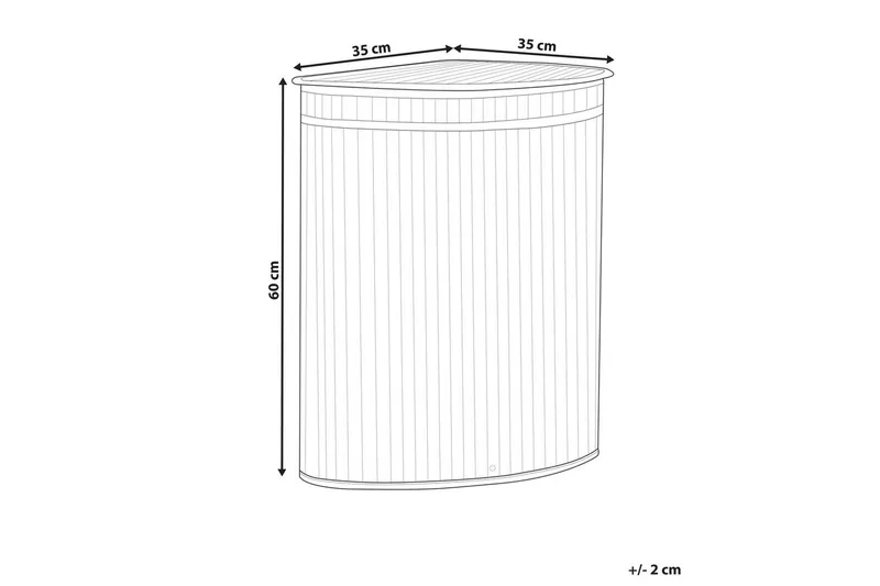 Tvättkorgar Badulla Vit - Vit - Hus & renovering - Kök & bad - Kök & tvättstuga - Tork & tvättillbehör