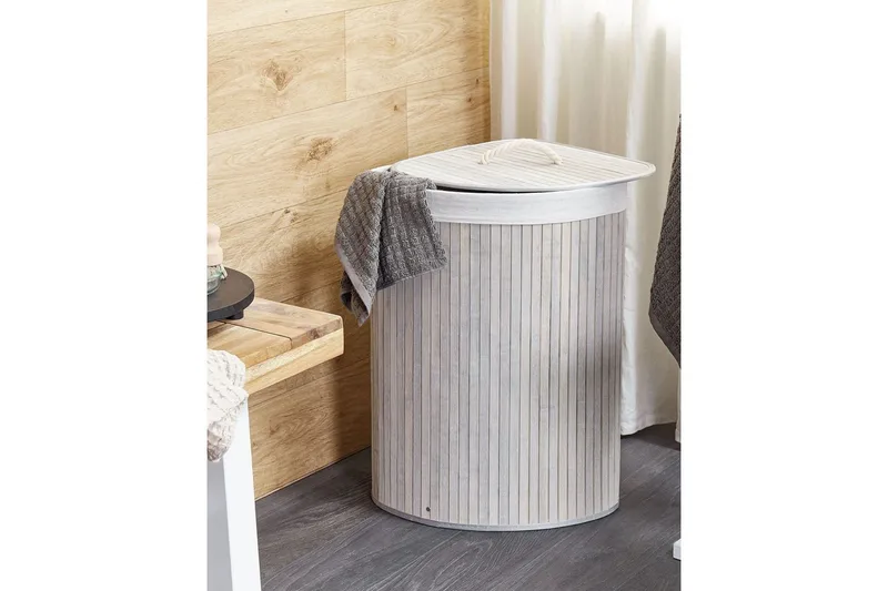 Tvättkorgar Matara Grå/vit - Grå/vit - Hus & renovering - Kök & bad - Kök & tvättstuga - Tork & tvättillbehör