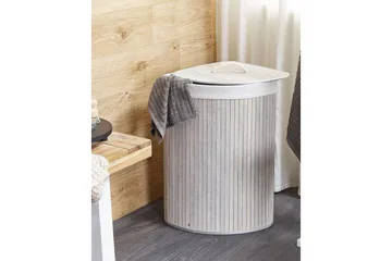 Tvättkorgar Matara Grå/vit - Grå/vit - Hus & renovering - Kök & bad - Kök & tvättstuga - Tork & tvättillbehör