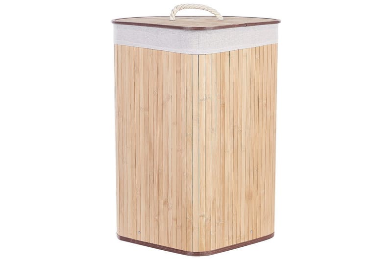 Tvättkorgar Matara Ljus trä/vit - Ljus trä/vit - Hus & renovering - Kök & bad - Kök & tvättstuga - Tork & tvättillbehör