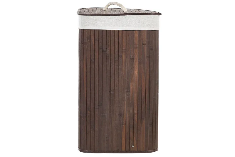 Tvättkorgar Matara Mörk trä/vit - Mörk trä/vit - Hus & renovering - Kök & bad - Kök & tvättstuga - Tork & tvättillbehör