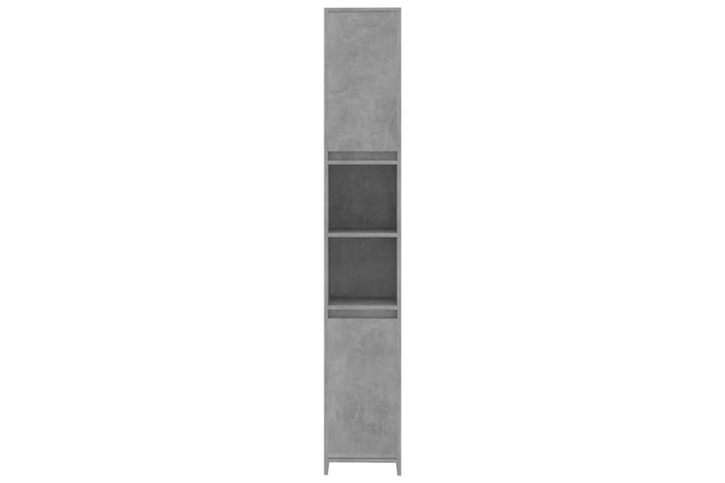 Badrumsskåp betonggrå 30x30x183,5 cm spånskiva - Grå - Hus & renovering - Kök & bad - Badrum - Badrumsmöbler & badrumsinredning - Väggskåp & högskåp