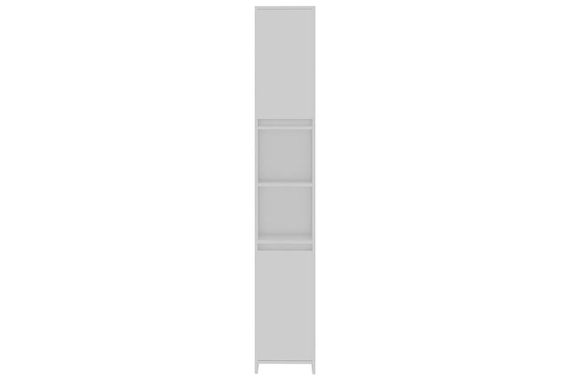Badrumsskåp vit 30x30x183,5 cm spånskiva - Vit - Tvättskåp - Väggskåp & högskåp - Badrumsskåp