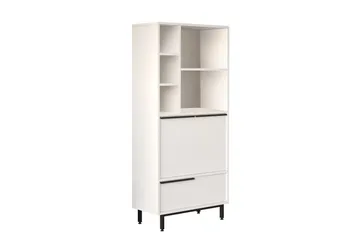 Liyakat Högskåp Badrum 161,6 cm - Vit - Hus & renovering - Kök & bad - Badrum - Badrumsmöbler & badrumsinredning - Väggskåp & högskåp
