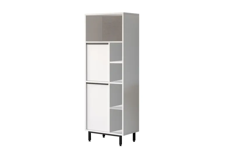 Liyakat Högskåp Badrum 161,6 cm - Vit - Hus & renovering - Kök & bad - Badrum - Badrumsmöbler & badrumsinredning - Väggskåp & högskåp