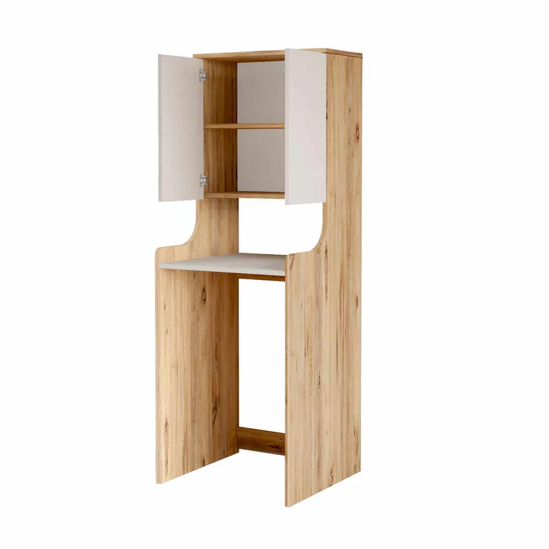 Valren Tvättmaskinsskåp 64,8x181x33,8 cm - Atlantic Pine - Hus & renovering - Kök & bad - Kök & tvättstuga