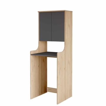 Valren Tvättmaskinsskåp 64,8x181x33,8 cm - Naturlig och antracit - Hus & renovering - Kök & bad - Kök & tvättstuga