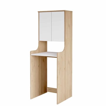 Valren Tvättmaskinsskåp 64,8x181x33,8 cm - Naturlig och vit - Hus & renovering - Kök & bad - Kök & tvättstuga