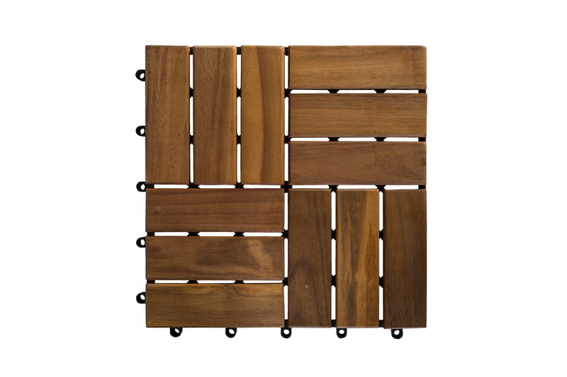 Däcstattor FINLAY 30x30x2cm 11tk / 099m² trä: Akacia, undefined