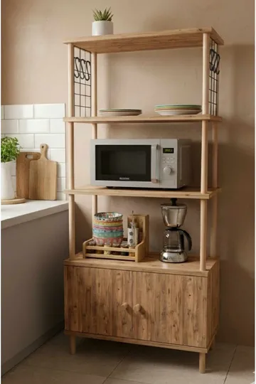 Ryrhyrdhonar Kökskåp 60x140x30 cm - Furu - Hus & renovering - Kök & bad - Kök & tvättstuga