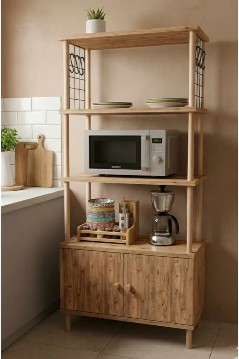 Ryrhyrdhonar Kökskåp 60x140x30 cm - Furu - Hus & renovering - Kök & bad - Kök & tvättstuga