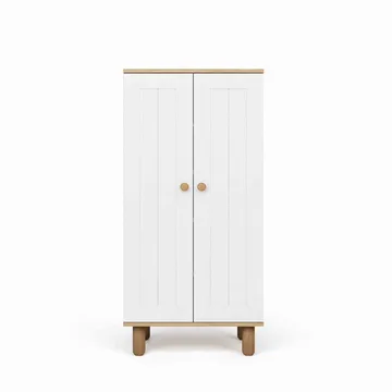 Seynor Multifunktionsskåp 60x129x37 cm - Vit och valnöt - Hus & renovering - Kök & bad - Kök & tvättstuga