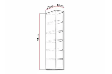 Templemore Köksskåp 15 cm - Brun - Hus & renovering - Kök & bad - Kök & tvättstuga