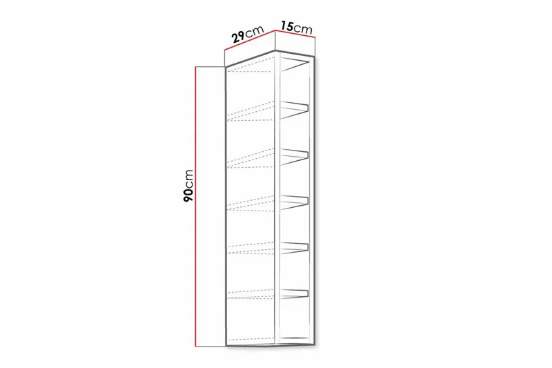 Templemore Köksskåp 15 cm - Brun - Hus & renovering - Kök & bad - Kök & tvättstuga