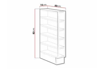 Templemore Köksskåp 15 cm - Vit - Hus & renovering - Kök & bad - Kök & tvättstuga