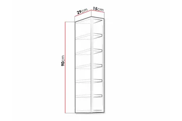 Templemore Köksskåp 15 cm - Vit - Hus & renovering - Kök & bad - Kök & tvättstuga