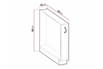 Templemore Köksskåp 15 cm - Hus & renovering - Kök & bad - Kök & tvättstuga