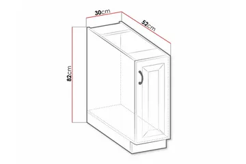 Templemore Köksskåp 30 cm - Hus & renovering - Kök & bad - Kök & tvättstuga