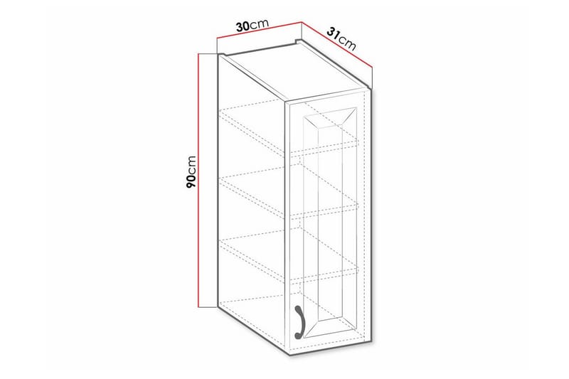 Templemore Köksskåp 30 cm - Hus & renovering - Kök & bad - Kök & tvättstuga