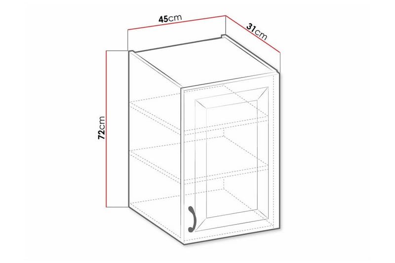 Templemore Köksskåp 45 cm - Hus & renovering - Kök & bad - Kök & tvättstuga