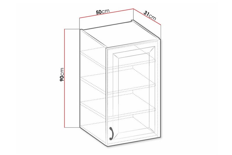 Templemore Köksskåp 50 cm - Hus & renovering - Kök & bad - Kök & tvättstuga