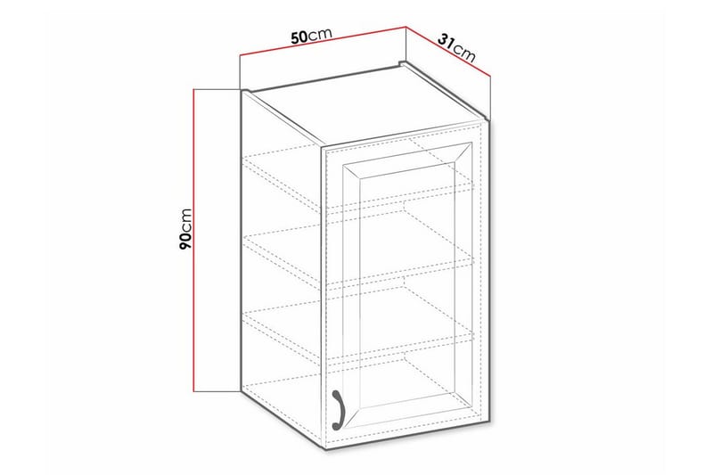 Templemore Köksskåp 50 cm - Hus & renovering - Kök & bad - Kök & tvättstuga