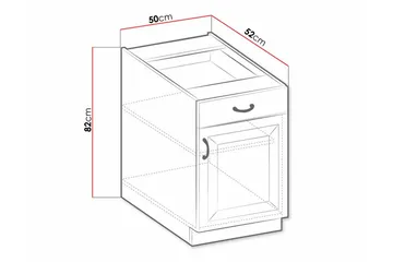 Templemore Köksskåp 50 cm - Hus & renovering - Kök & bad - Kök & tvättstuga