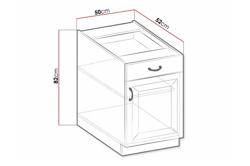 Templemore Köksskåp 50 cm - Hus & renovering - Kök & bad - Kök & tvättstuga